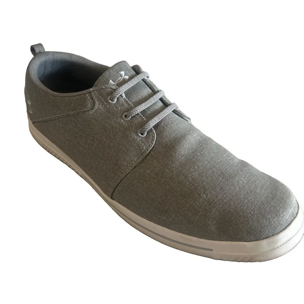 Under Armour UA Street Encounter  Men's size 13 Shoes Gray  Sneaker 3027969 100